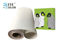 A lona de arte Stretchable Rolls do algodão do Inkjet Waterproof 360gsm para a tinta da tintura do pigmento