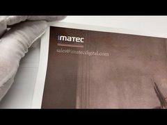 280 gm de tela de poliéster fosco para impressão de solventes ecológicos / látex