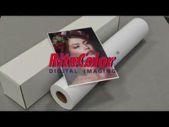 Papel Fotográfico Lustroso Microporoso RC para Impressão em Grande Formato