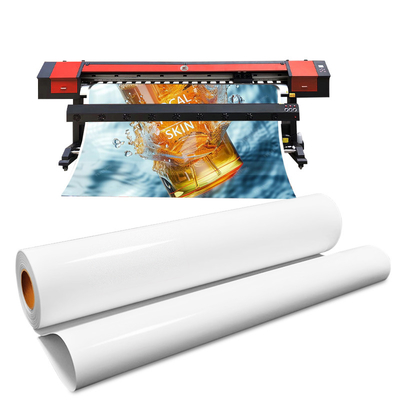200mic Pigmento Inkjet Poster Banner Polipropileno 200mic Gloss PP papel sintético rolo