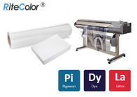 Filme de impressão transparente da tela do Inkjet para a impressão de tinta ISO9001 da tintura do pigmento