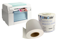 Rolo RC branco brilhante do papel da foto da impressão do Inkjet de Drylab lustroso para Fuji DX100