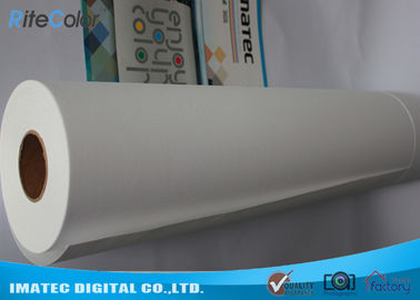 Rolo matte 220Gsm da tela do poliéster do à prova de água do Inkjet para a impressão de Digitas do pigmento
