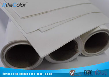 Rolo lustroso da lona do artista do poliéster, papel imprimível 30Meters da lona do Inkjet