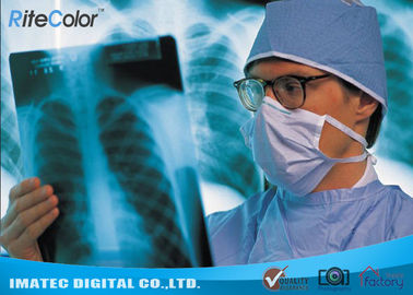 Filme de impressão impermeável médico do Inkjet do filme de raio X do Inkjet azul da radiologia