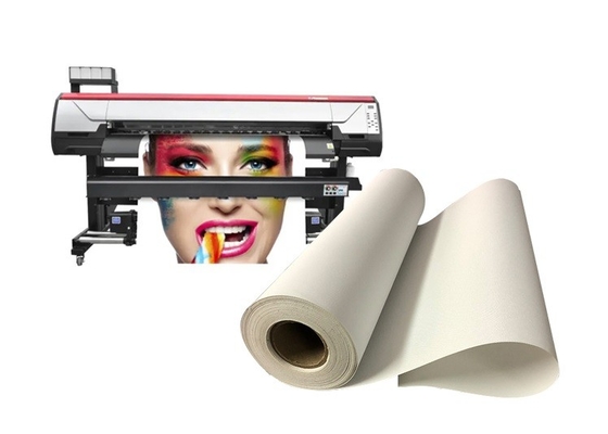 Inkjet aquoso lona impressa 360gsm Matte Art Exhibitions Roll Stretched do algodão