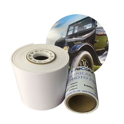 Papel fotográfico digital RC à prova d'água Papel fotográfico brilhante para Epson D700