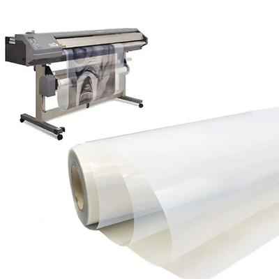 Filme de impressão de tela de jato de tinta transparente e láctea Rolo à prova d'água para impressão de tela positiva
