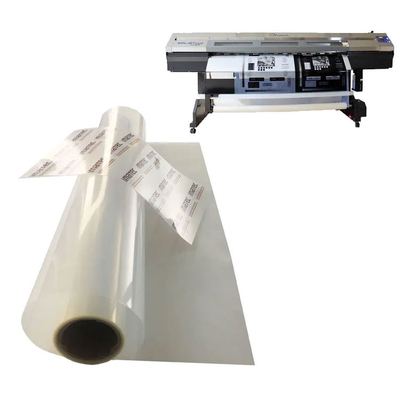 Película de jato de tinta à prova d'água de qualidade superior, rolo transparente de leite para serigrafia