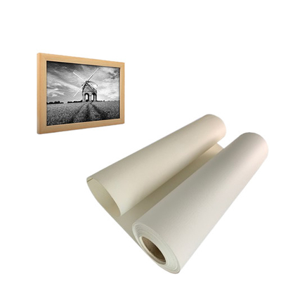 Matte Finish Inkjet Canvas de algodão 360g Rolo de Canvas de algodão puro
