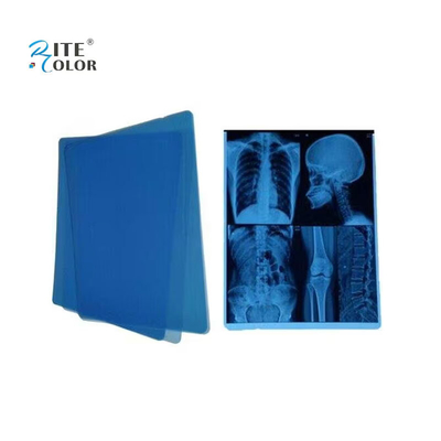 Filme azul de imagem de raios-X seco de jato de tinta A4 para dispositivos médicos