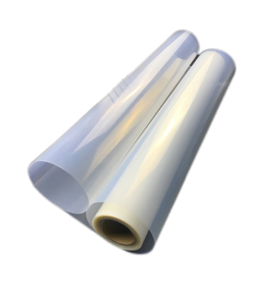 Folha PET transparente de jato de tinta de papel de impressão de tela de seda branca