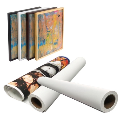 Impressão de formato grande Matte 280gsm Tecido de poliéster para tinta de solvente ecológico