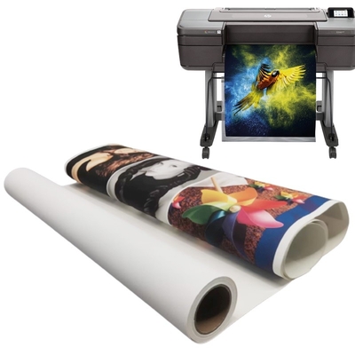 Solvente de policotão tela mate 420gm para impressão de arte jato de tinta
