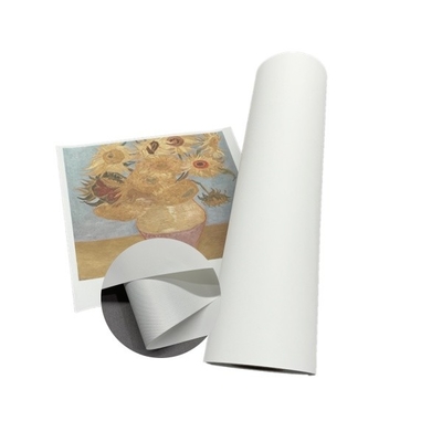 Preço da fábrica Inkjet Polyester Canvas Roll 280gsm Matte Canvas Para Impressão Inkjet