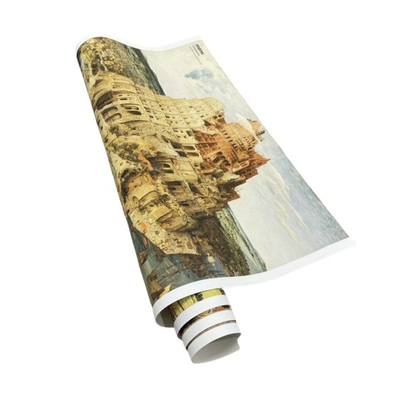 Melhor Venda 24 polegadas de algodão polibrilhante em branco de tinta canvas para impressora a jato de tinta