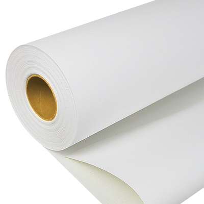 380gm Largo formato de papel de tela de jato de tinta de policotão para impressão de látex