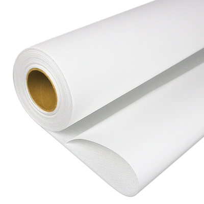 Rolo de tecido de poliéster brilhante e à prova d'água 260gm Eco Solvent Inkjet para Roland