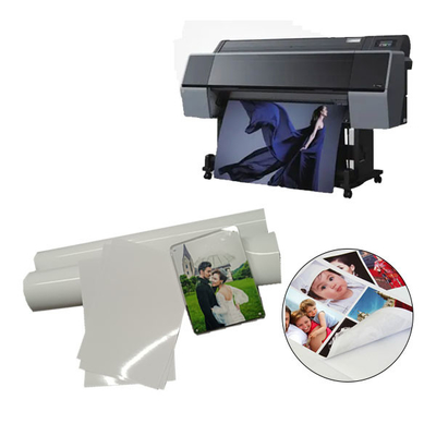 Rótulo de etiqueta revestido em mate impermeável Papel auto-aderente 108gm