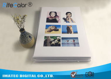 Papel revestido tomado partido dobro da foto da resina A4 para impressoras de Desktop de Canon Epson