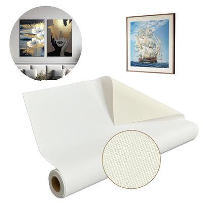 24' / 36' Pigmento Inkjet Arte de grande formato Água Matte Blanco Canvas de algodão
