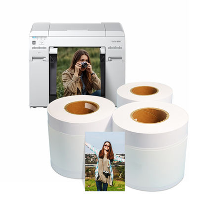 Papel fotográfico de micro-laboratório RC de qualidade superior, papel fotográfico a jato de tinta, rolos para impressoras a jato de tinta