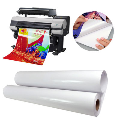 Papel fotográfico brilhante revestido de fundição e impermeável de 115 gm para etiquetas