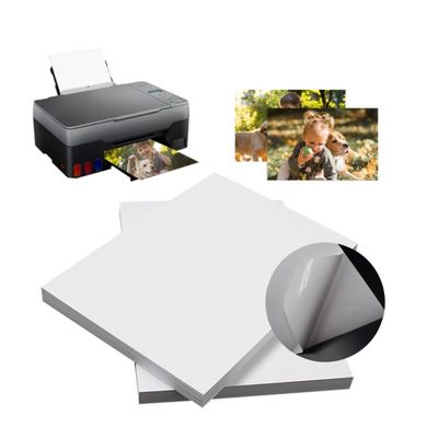 Papel de etiqueta Matte 108GSM para impressão a jato de tinta