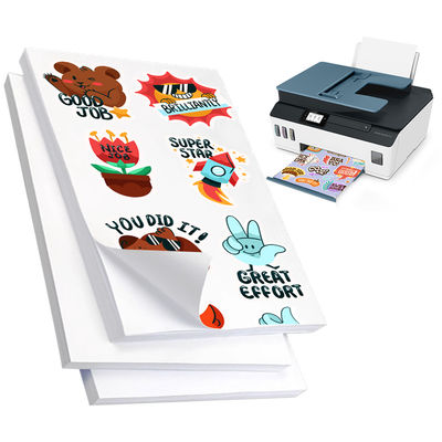 Rótulos de papel revestido com alto brilho 150gm Autoaderente de papel