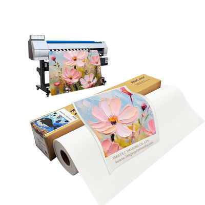 Canvas de algodão de jato de tinta para impressão de solventes ecológicos e látex 360gm Canvas fosca para decoração de parede e produção gráfica