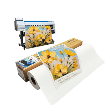 Acústico 420gm Matte Polycotton Pigment Inkjet Canvas para Canon
