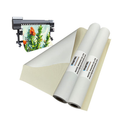 420gm Largo formato Inkjet Matte Canvas de algodão Anti-cracking Easy-estiramento