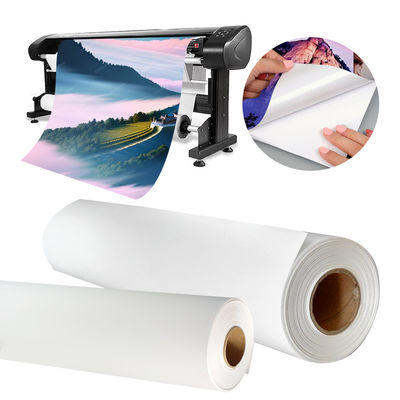 Papel auto-aderente de etiqueta de jato de tinta de 128 g