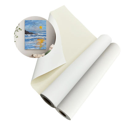 Alta Durabilidade Matte Inkjet 360gm Canvas de algodão puro para decoração de parede