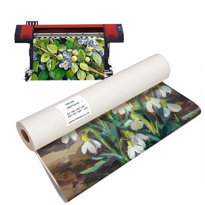 Nova Chegada Tinta Pigmento Tinta 360gm Matte Inkjet Polycotton Canvas Roll