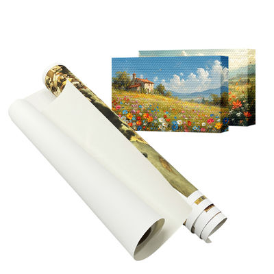Impressão a jato de tinta de grande formato 380gm tela fosca para impressão com solvente ecológico