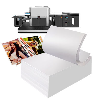 Papel de imprensa digital satinado à prova d'água de dois lados para impressoras HP Indigo