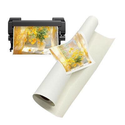 420gm Matte Polycotton Inkjet Canvas Impermeável para Galerias Profissionais