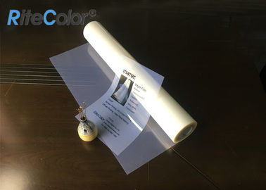 Filme de impressão branco leitoso da tela do Inkjet do poliéster do rolo para a impressão de tela de seda
