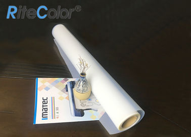 Filme branco leitoso do Inkjet do espaço livre do poliéster/filme da transparência para impressoras a jato de tinta