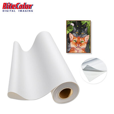 350gm tela auto-aderente impermeável fosco para arte de parede de alta resolução e decoração de interiores