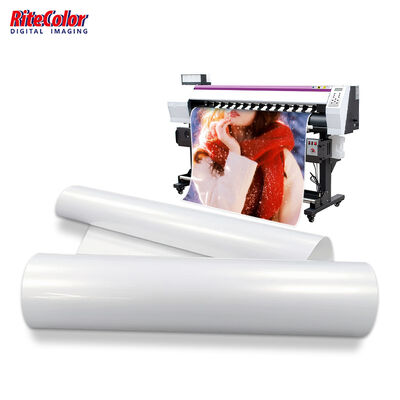 Papel fotográfico RC impermeável metálico prateado de 260 gm para saída de imagem de alta resolução