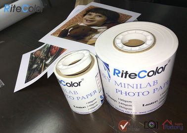 rolo superior do papel da foto de Minilab do Inkjet de 240Gsm Digitas RC lustroso & brilho 4