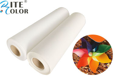 Pigmente a superfície impermeável 360gsm do resíduo metálico da lona do algodão do Inkjet das tintas da tintura