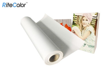 Lona lustrosa Rolls do poliéster do à prova de água para a arte que imprime o núcleo do rolo de 2 polegadas/3 polegadas
