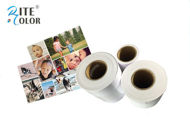 Papel seco lustroso da foto de Minilab do Inkjet, Livro Branco de Mircorporous RC