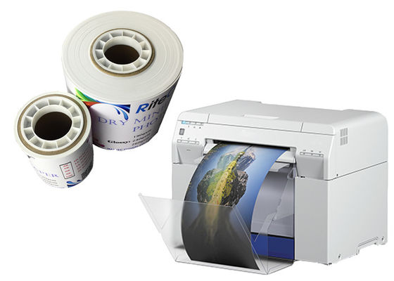 Papel lustroso 240gsm impermeável da foto de Minilab do Inkjet de RC para a impressora seca do laboratório de Fuji