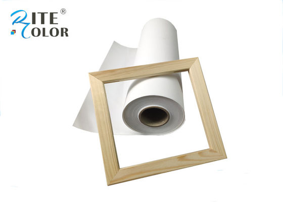 Papel de Matte Polyester Cotton Canvas Photo do pigmento impermeável para impressoras a jato de tinta
