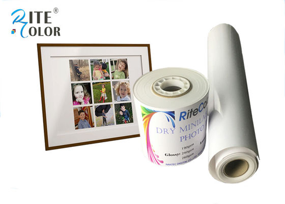 A resina branca brilhante revestida semi anota a impressora de Mini Lab Photo Paper For Fujifilm