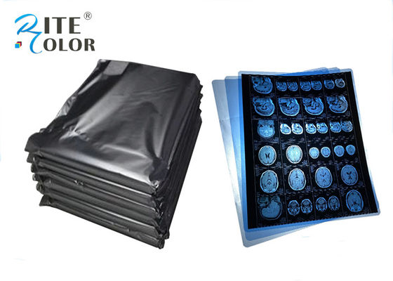 Resistência à água 8 * 10 polegadas PET azul baseado em Raios X filme médico para impressão de jato de tinta de imagem